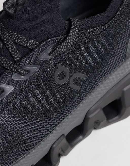 ON Cloud X Tempo training trainers in black, 3 of 5