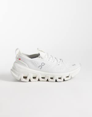 ON Cloud X Tempo training trainers in white and grey