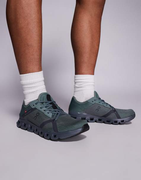 ON - Cloud X4 AD - Sneakers verdi - view 1