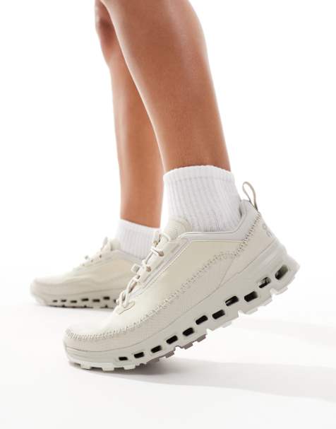 ON - Cloudaway 2 - Sneakers da corsa color pietra e bianche - view 1