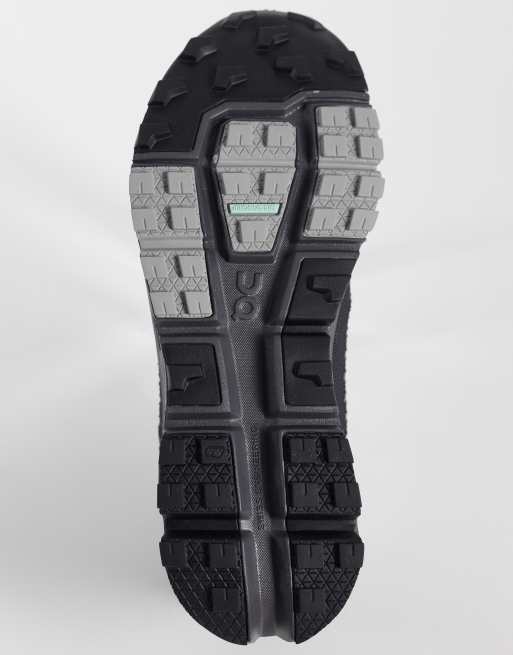 ON Cloudaway 2 trail running trainers in all black, 4 of 5