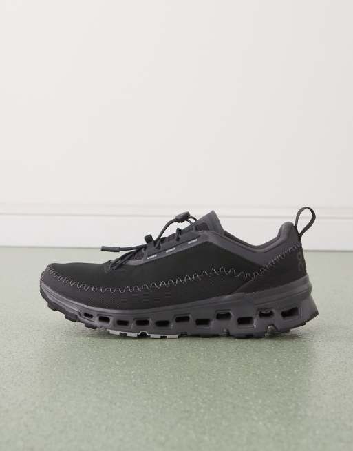 ON Cloudaway 2 trail running trainers in black, 2 of 5