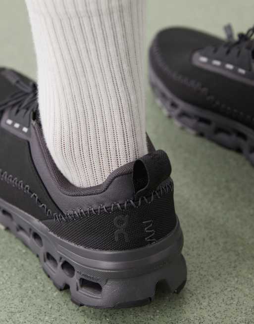 ON Cloudaway 2 trail running trainers in black, 5 of 5