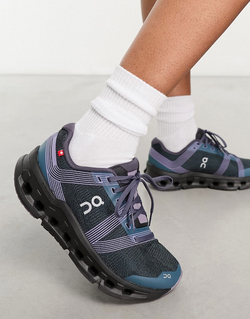 ON Cloudgo running trainers in blue