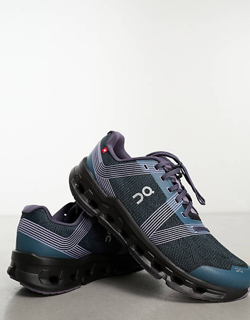 ON Cloudgo running trainers in navy | ASOS