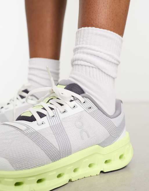 ON Cloudgo running trainers in white, 2 of 4