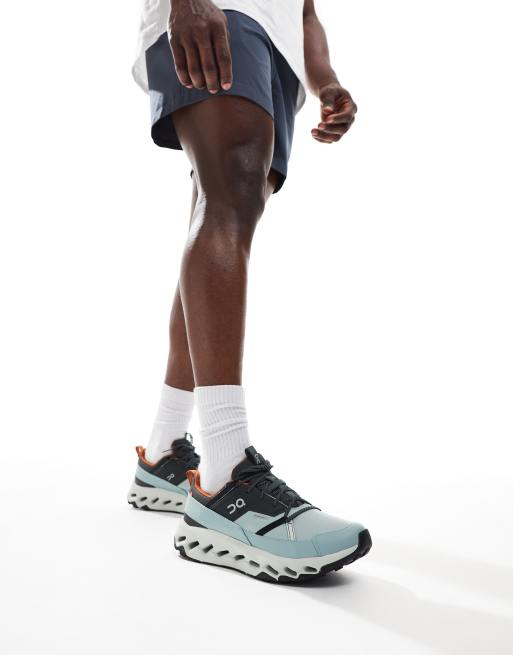 ON - Cloudhorizon All Day - Sneakers impermeabili grigie e blu minerale, 4 di 5
