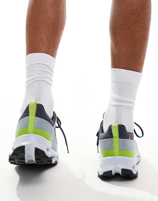 ON – Cloudhorizon – Granatowo-zielone wodoodporne buty sportowe, 5 z 5