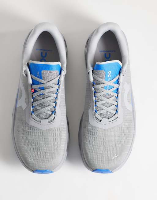 ON Cloudmonster 1 hardloopsneakers in zilver, 3 van 5