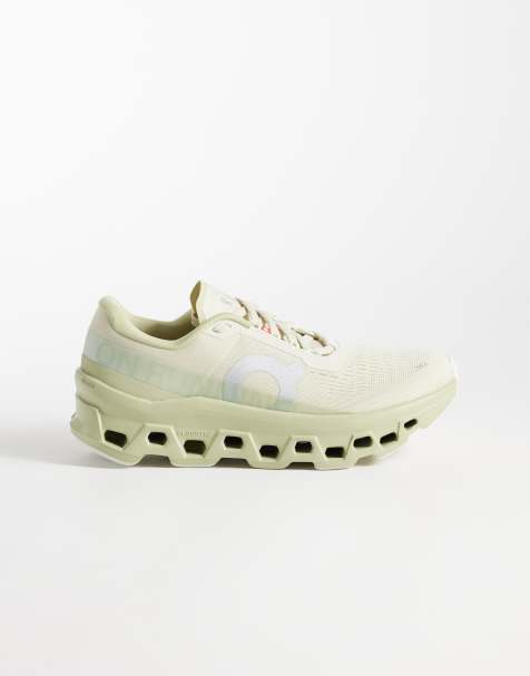 ON Cloudmonster 1 løbesneakers i afdæmpet gul - view 1