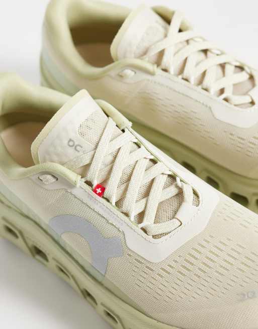 ON Cloudmonster 1 løbesneakers i afdæmpet gul, 4 af 5