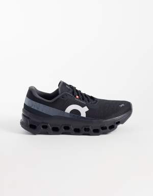 ON Cloudmonster 1 running trainers in black