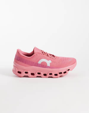 ON Cloudmonster 1 running trainers in bright pink