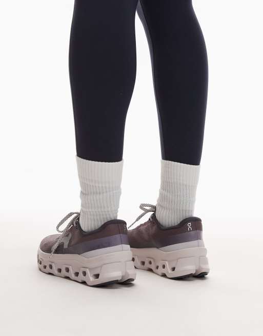 ON Cloudmonster 1 running trainers in purple  , 3 of 5