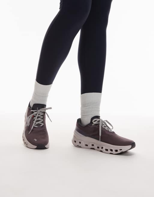 ON Cloudmonster 1 running trainers in purple  , 5 of 5