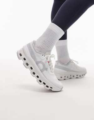 ON Cloudmonster 1 running trainers in white