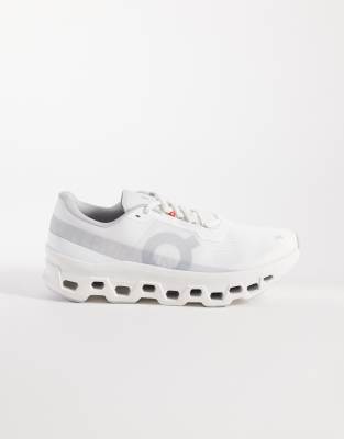 ON Cloudmonster 1 running trainers in white