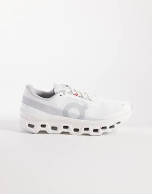 ON Cloudmonster 1 running trainers in white