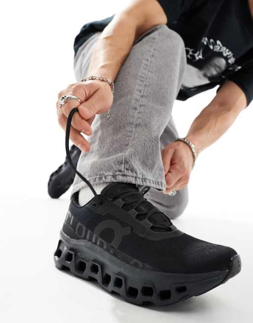 ON - Cloudmonster - Baskets de running - Noir, 4 de 5