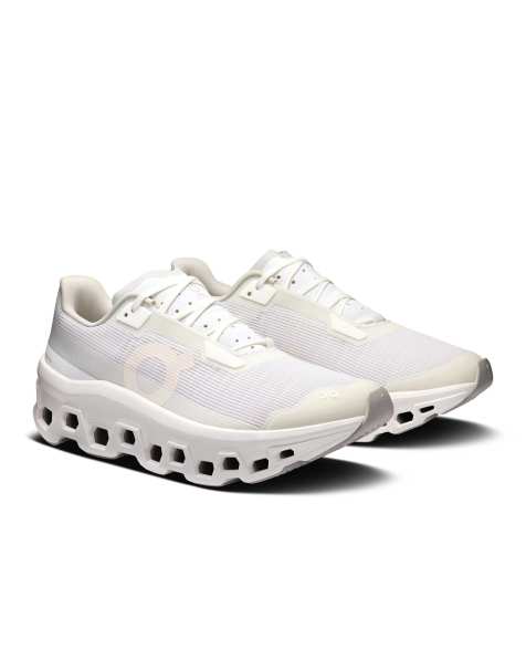 ON - Cloudmonster Void - Baskets de course - Blanc - view 1