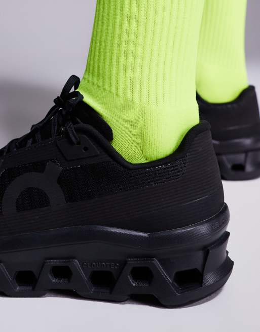 ON Cloudmonster Void running trainers in black  , 4 of 5