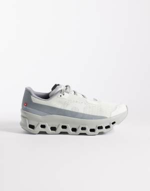 ON Cloudmonster Void running trainers in grey