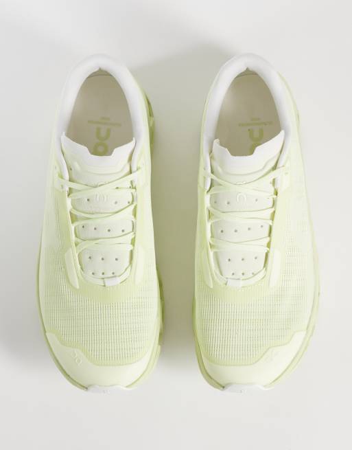 ON Cloudmonster Void running trainers in yellow, 2 of 5