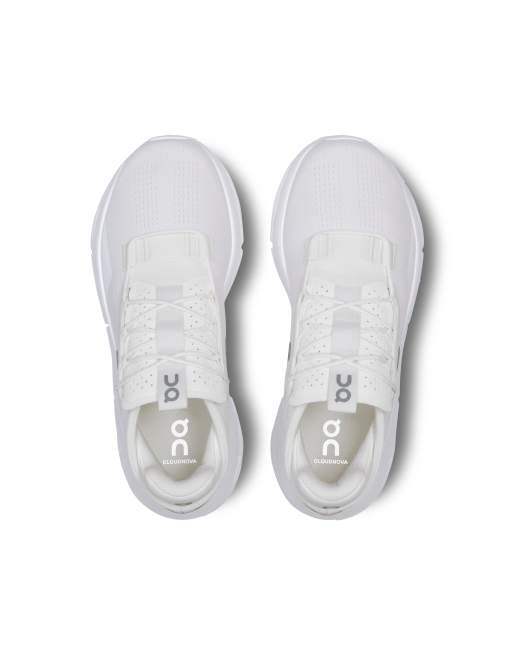 On Cloudnova 2 All Day sneakers total white, 2 di 4