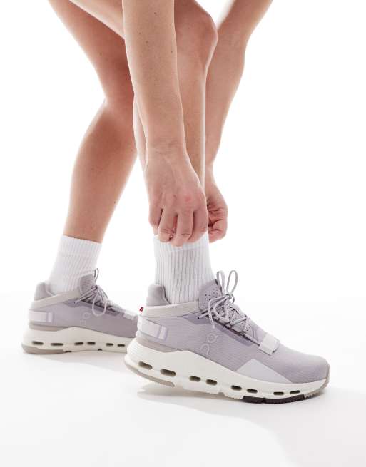 ON Cloudnova 2 all day trainers in purple  , 3 of 5