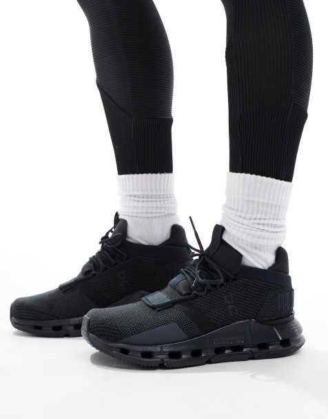 ON - Cloudnova All Day - Sorte sneakers - view 1