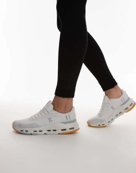 ON Cloudnova Form 2 all day trainers in all white - view 1