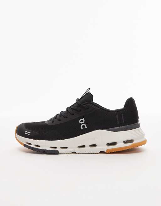 ON Cloudnova Form 2 all day trainers in black and white, 2 of 5