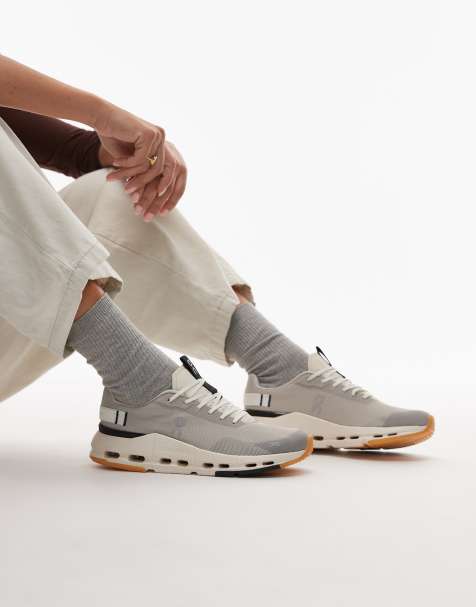 ON Cloudnova Form 2 all day trainers in grey - view 1