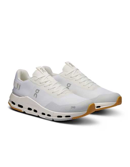 On Cloudnova Form 2 All Day trainers in white ivory, 4 of 4