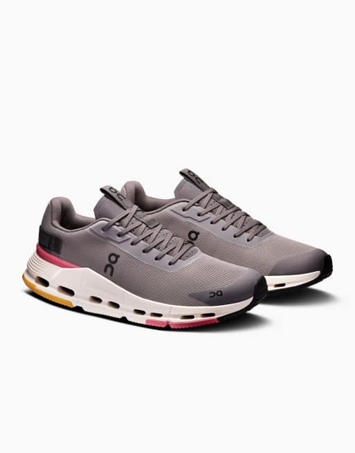 On Cloudnova form 2 lifestyle trainer in ember ivory, 4 of 5