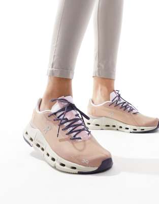 ON - Cloudnova Form - Sneaker in Rosébraun und Orchidee-Orange