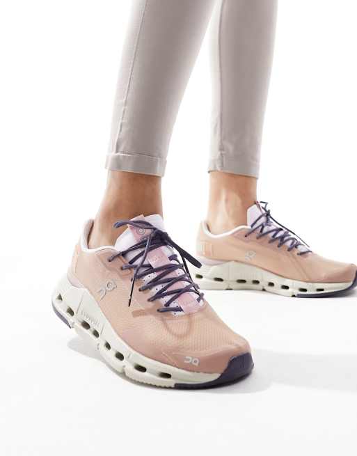 ON - Cloudnova Form - Sneakers color marrone rosato e orchidea