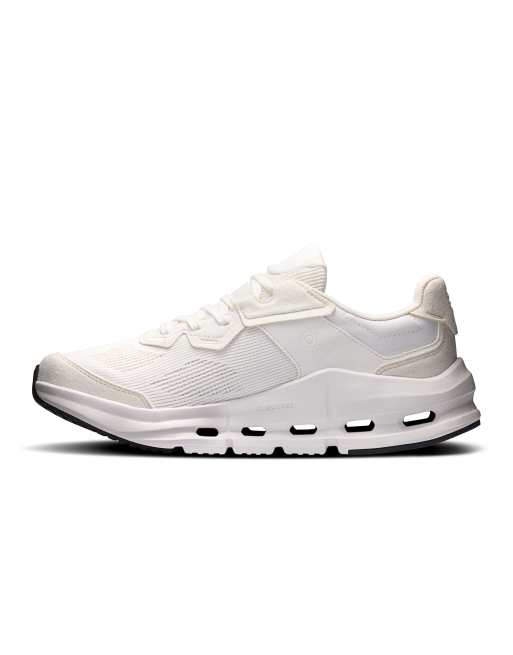 On Cloudnova Rift All Day sneakers bianche ice, 3 di 4