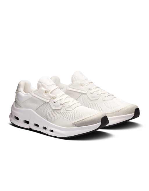 On Cloudnova Rift All Day sneakers bianche ice, 4 di 4