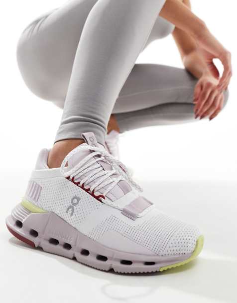ON Cloudnova trainers in pink multi - view 1