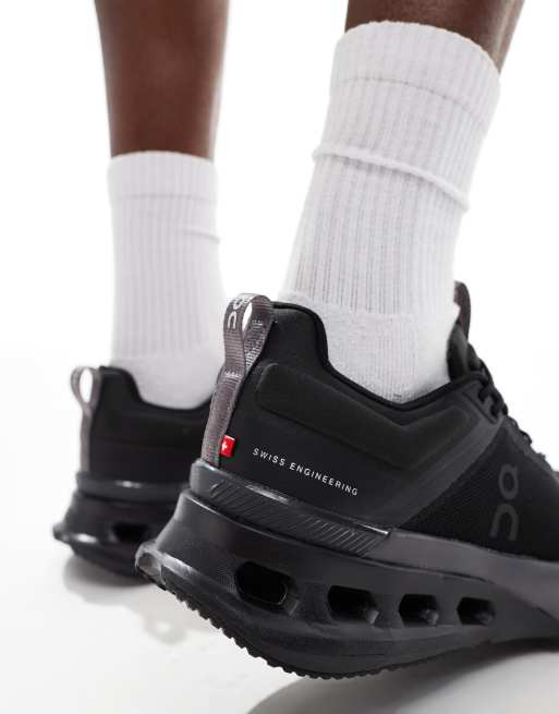 On - Cloudnova X - Baskets de sport - Triple noir, 3 de 5