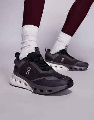 ON - Cloudnova X - Trainings-Sneaker in Schwarz