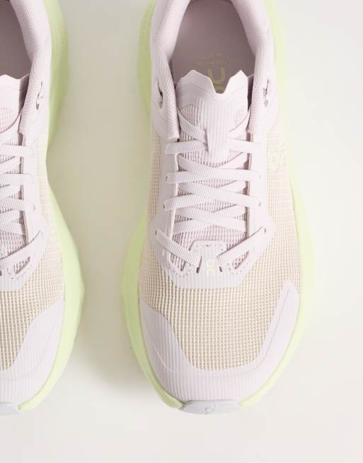 ON Cloudpulse Next training trainers in pink and yellow  , 2 of 5