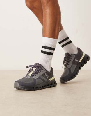 On Running ON Cloudrunner 2 running trainers in rock and tangerine-Grey