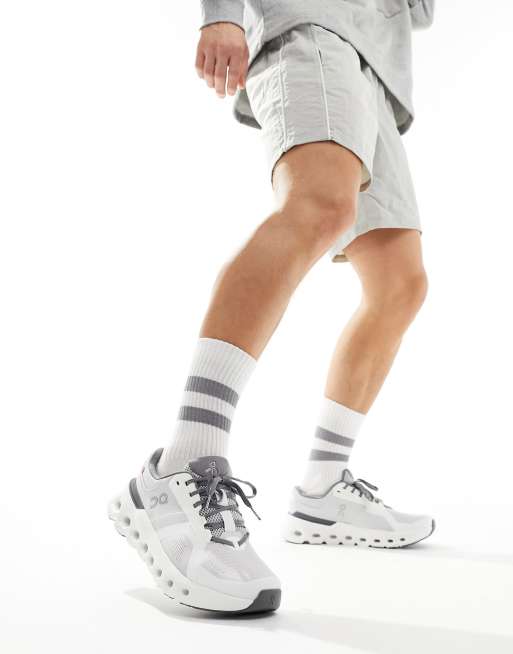ON - Cloudrunner 2 - Sneakers da corsa bianco ghiacciato, 5 di 5