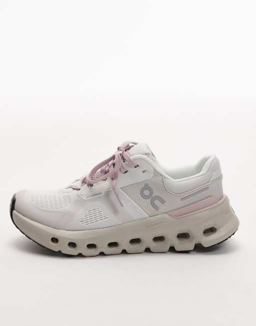 ON - Cloudrunner 2 - Sneakers da corsa color argento e malva  , 2 di 5