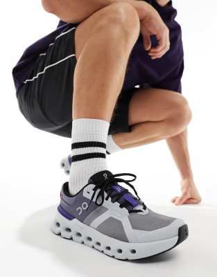 ON - Cloudrunner 2 - Sneakers da corsa color indaco fossile
