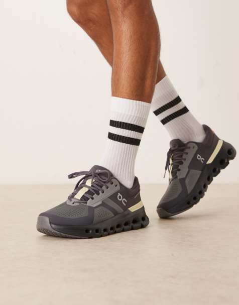 ON – Cloudrunner 2 – Svarta och orange löparskor - view 1