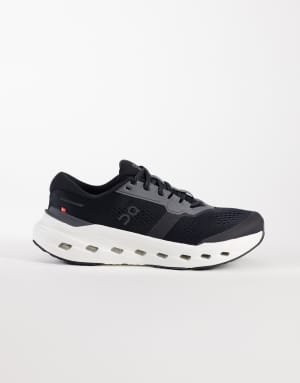 ON Cloudrunner 3 running trainers in black and white
