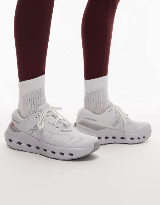 ON Cloudrunner 3 running trainers in grey, 5 of 5